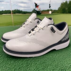 Nike Jordan ADG 4 Boys/ Mens 3.5 Womens Size 5 Golf Shoes White Black Leather
